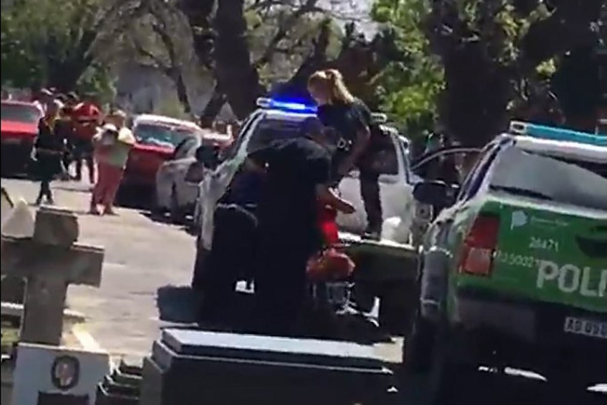 Incidente en el cementerio de Lomas de Zamora