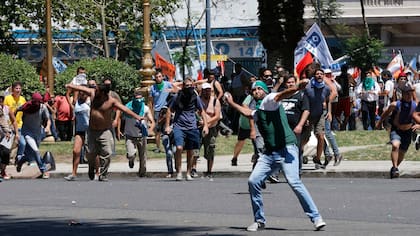 Incidentes en el Congreso por la ley de Reforma Previsional