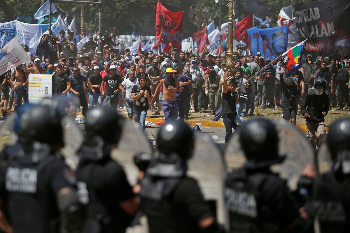 Incidentes en el Congreso por la ley de Reforma Previsional