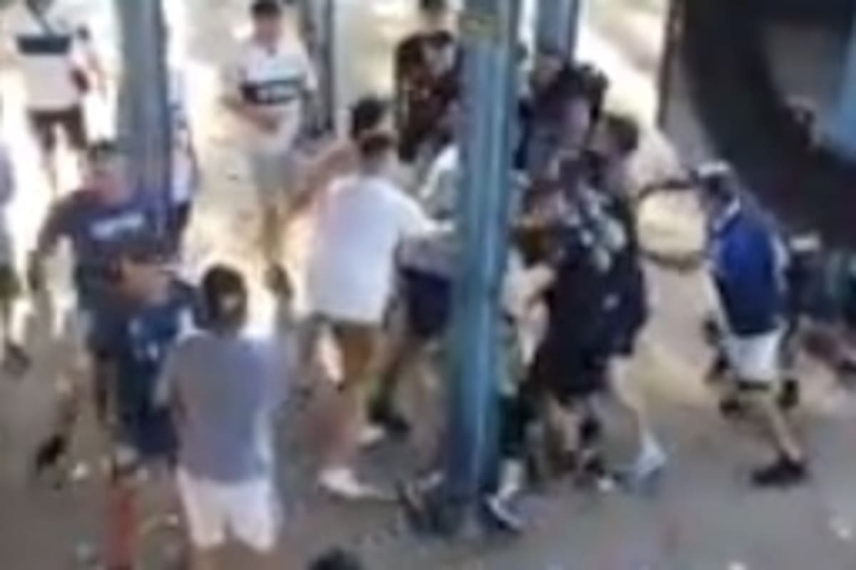 Incidentes en el entretiempo de Gimnasia y Newell's