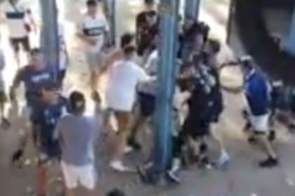 Incidentes en el entretiempo de Gimnasia y Newell's