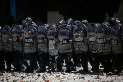 Incidentes en la plaza del Congreso. 18/12/17