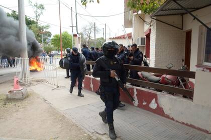 Incidentes por la chica baleada en la provincia de Santiago del Estero
