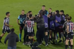 Incidentes tras el partido entre Estudiantes de Buenos Aires y Ferro