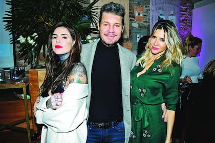 En tiempos mejores, cuando Tinelli estaba junto a Guillermina y también su hija Candelaria