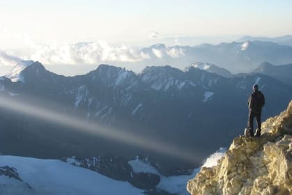 Increíble viste a 6000 metros de altura en el Aconcagua