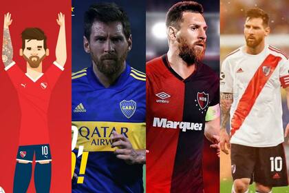 Independiente lo invitó, mientras que los hinchas de Boca, Newells y River inundaron las redes con pedidos