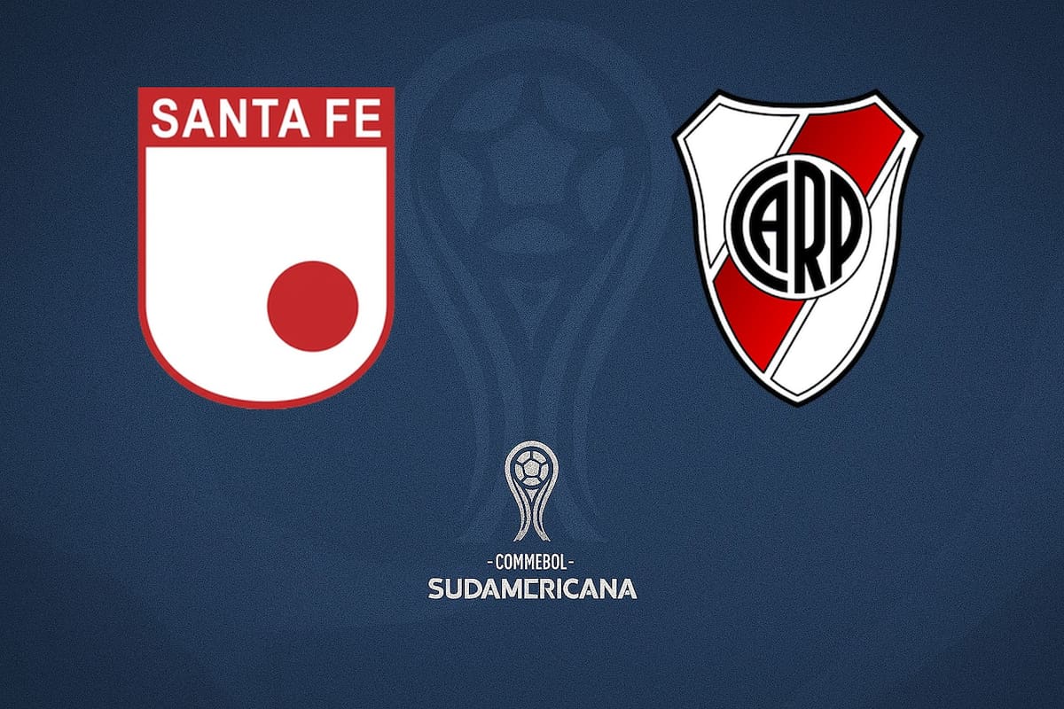 Independiente Santa Fe y River Plate disputaron uno de los encuentros de la jornada internacional sudamericana