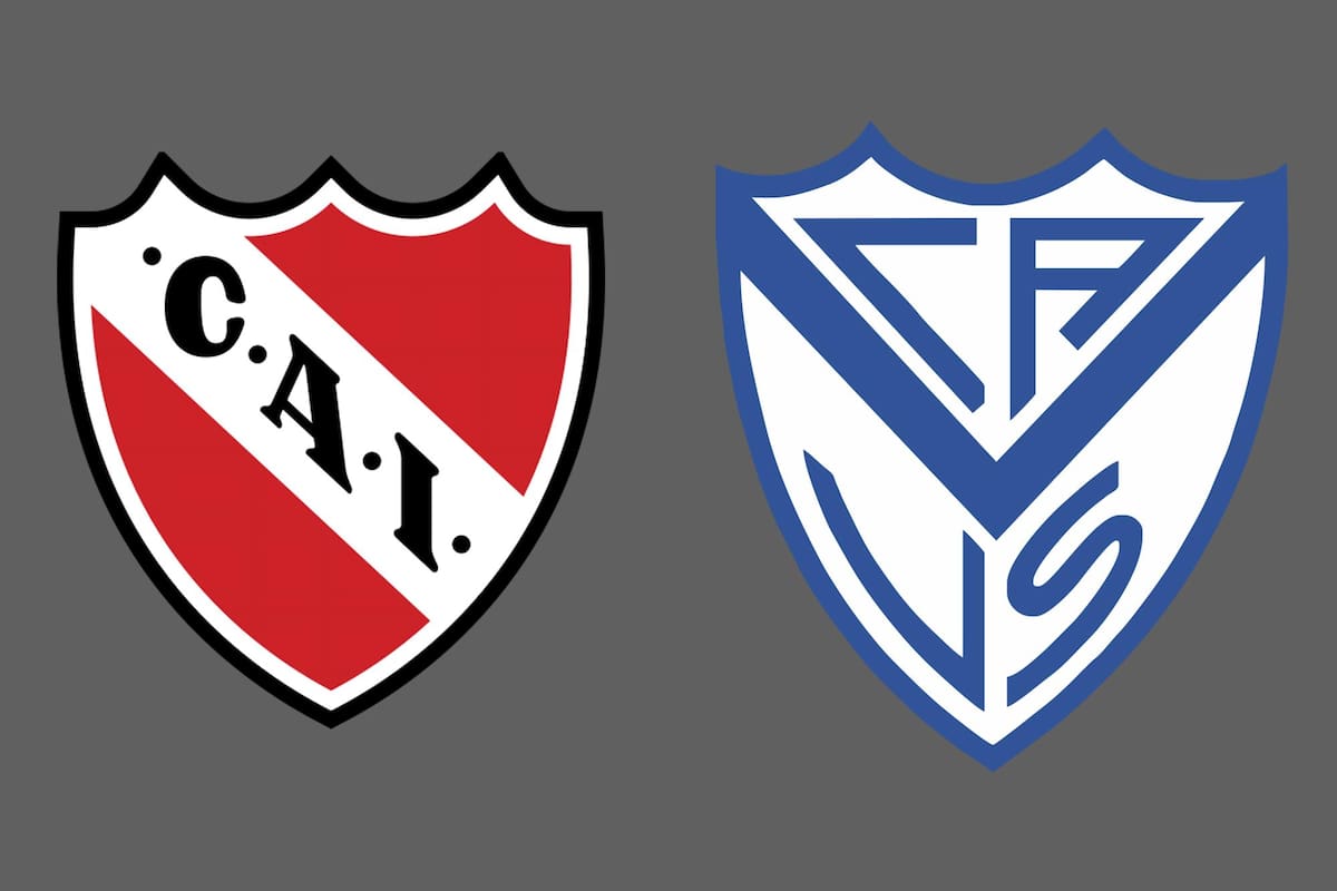 Independiente y Vélez Sarsfield disputaron uno de los encuentros de la jornada del fútbol argentino