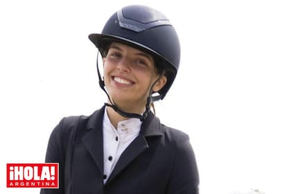 India Arana tiene 16 años y los caballos y la equitación son su pasión desde que era chica.