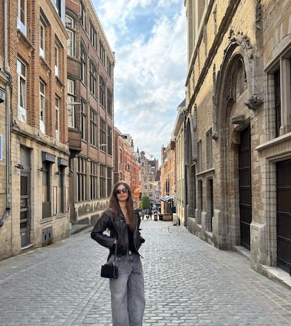 India, la hija de Facundo Arana en Bélgica