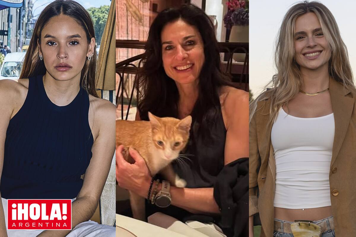 India Ortega, Gabriela Sabatini y Chule von Wernich