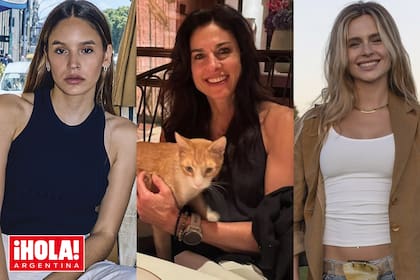 India Ortega, Gabriela Sabatini y Chule von Wernich