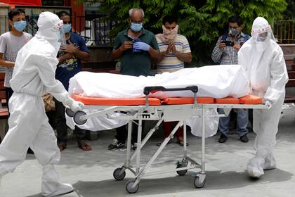 India se acerca a los 550.000 casos