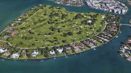 Indian Creek, la isla en donde se construyó el "búnker de los millonarios"
