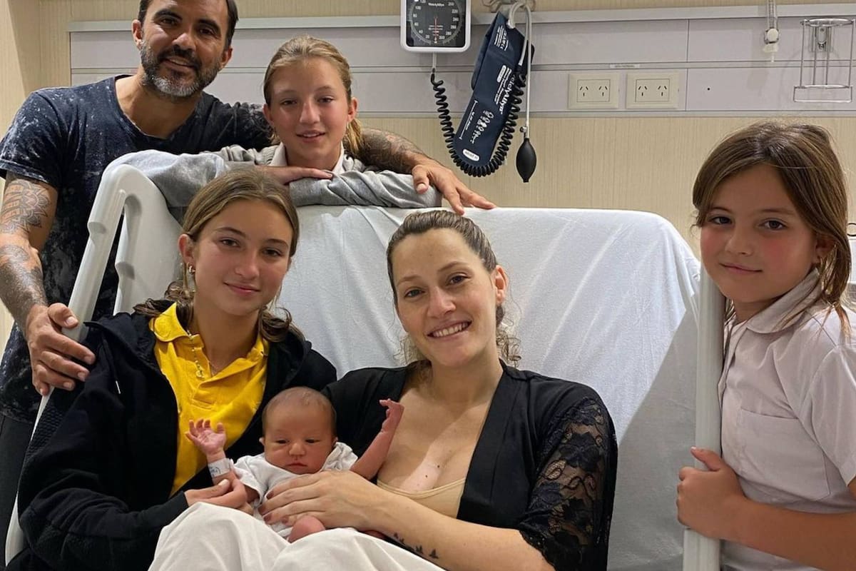 Indiana compartió un tierno momento con su hermanito (Foto Instagram @fabiancuberooficial)