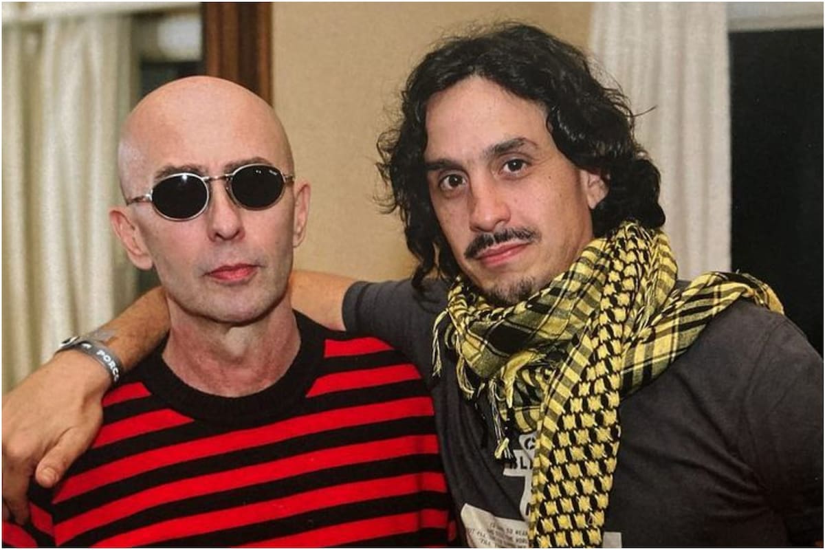 Indio Solari junto a Martín Carrizo