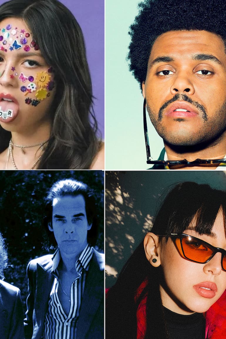 Indio Solari Olivia Rodrigo, The Weeknd, Billie Eilish, Nick Cave/Warren Ellis y Nicki Nicole, algunos de los protagonistas de las grandes canciones que ya dejó este 2021