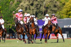 Indios Chapaleufú, el equipo de menor promedio de edad del Abierto de Palermo, dio el golpe del fin de semana al vencer a La Hache, uno de los favoritos y campeón de Tortugas