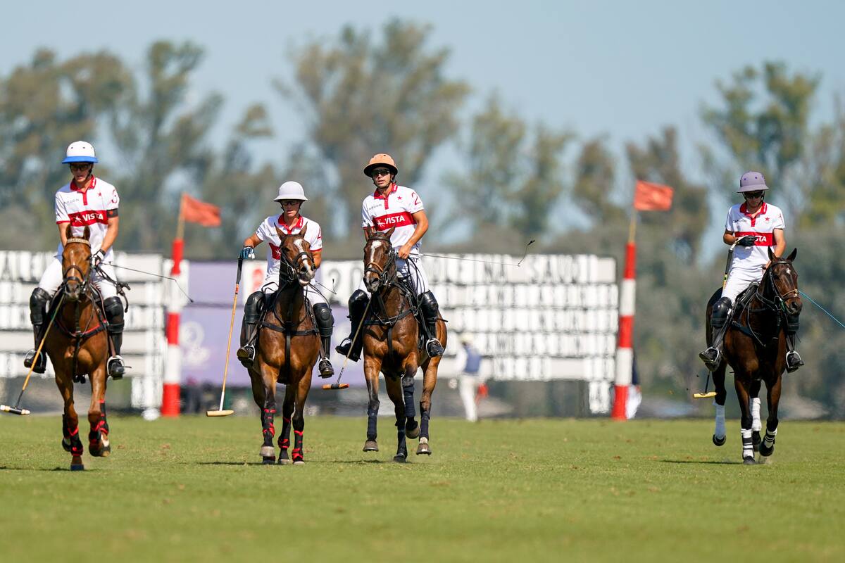 Indios Chapaleufú reapareció en la Triple Corona del polo: Cruz Heguy, Teodoro Lacau, Victorino Ruiz Jorba y Antonio Heguy debutaron frente a La Dolfina en el Abierto de Hurlingham.