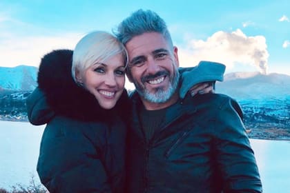 Indrig Grudke y su exnovio, el empresario Martín Colantonio, antes de que ella se enterara de su traición