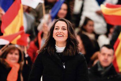 Inés Arrimadas, diputada del partido liberal Ciudadanos