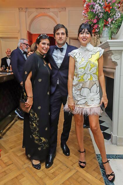 Inés Berton, Nicolás Pusso y Catalina Solá Duggan.