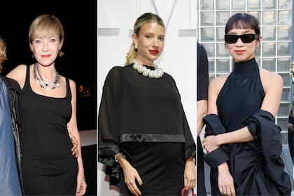 Inés Estévez, Angie Landaburu y Débora Nishimoto