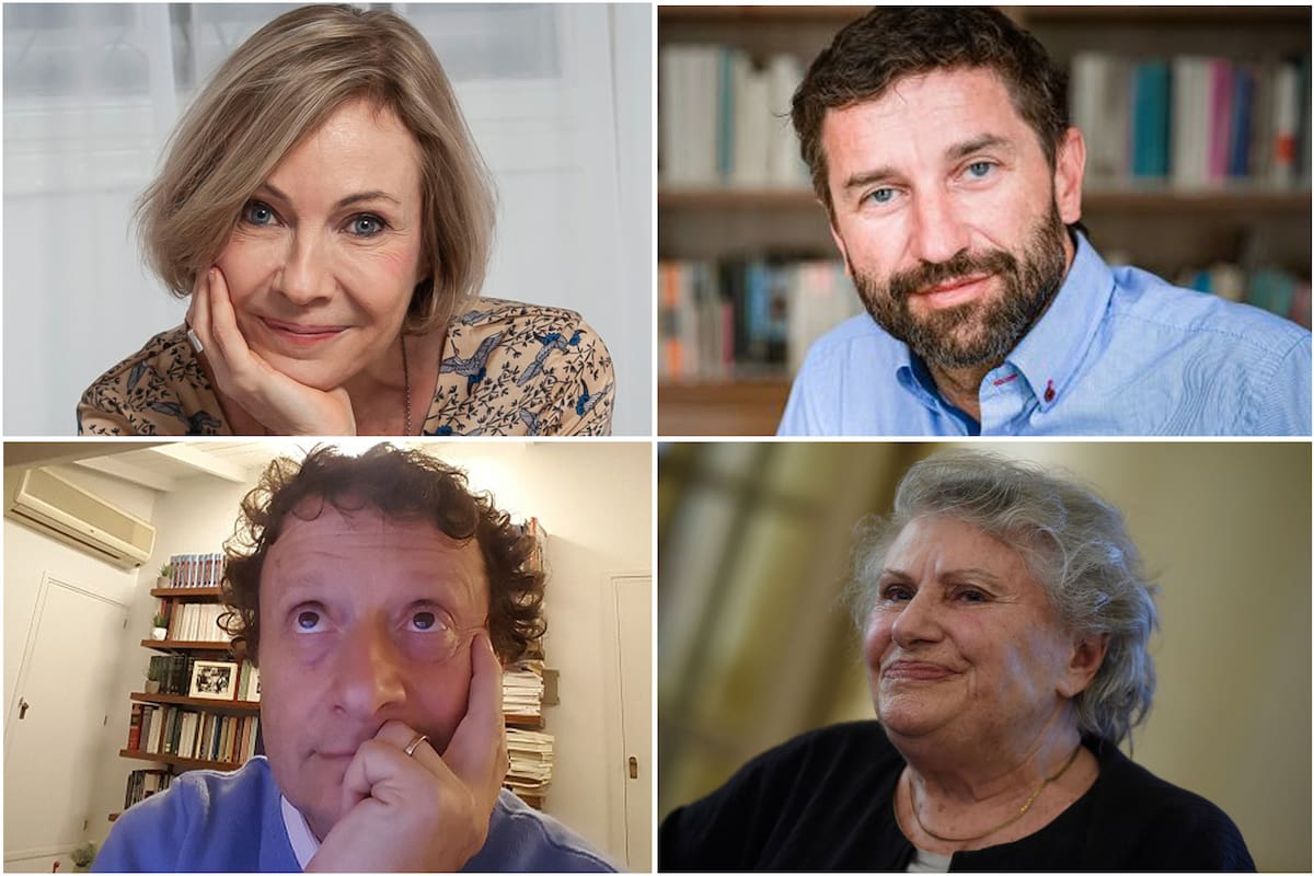 Inés Estévez, el checo Daniel Nemrava, Leonardo Pitlevnik y la uruguaya Lisa Block de Behar participan del Festival Borges