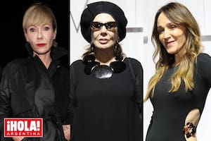 Inés Estévez, Graciela Borges y Vero Lozano dijeron presente.