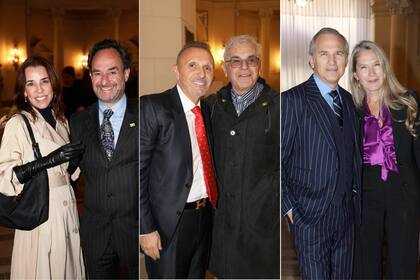 Inés Etchebarne Mihanovich y Tulio Andreussi Guzmán, Daniel Maman y Edgardo Giménez, y Javier Iturrioz y Ana Rusconi