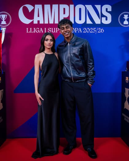 Inés García Santos y Lamine Yamal confirmaron su relación en mayo (Foto: Instagram @fcbarcelona)
