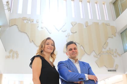 Inés Simone y Alejandro Carrizo crearon la empresa en Córdoba.