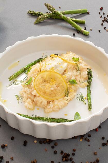Infaltable: el risotto, el plato donde el arroz es el mayor protagonista.
