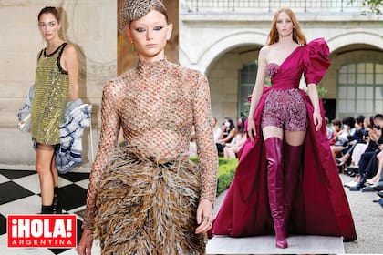 Influencers y celebridades volvieron a “desfilar” por las calles de la Ciudad Luz después de un año y medio de vuelos suspendidos y fronteras cerradas a causa del coronavirus