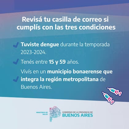 Información sobre la campaña de vacunación de la provincia de Buenos Aires