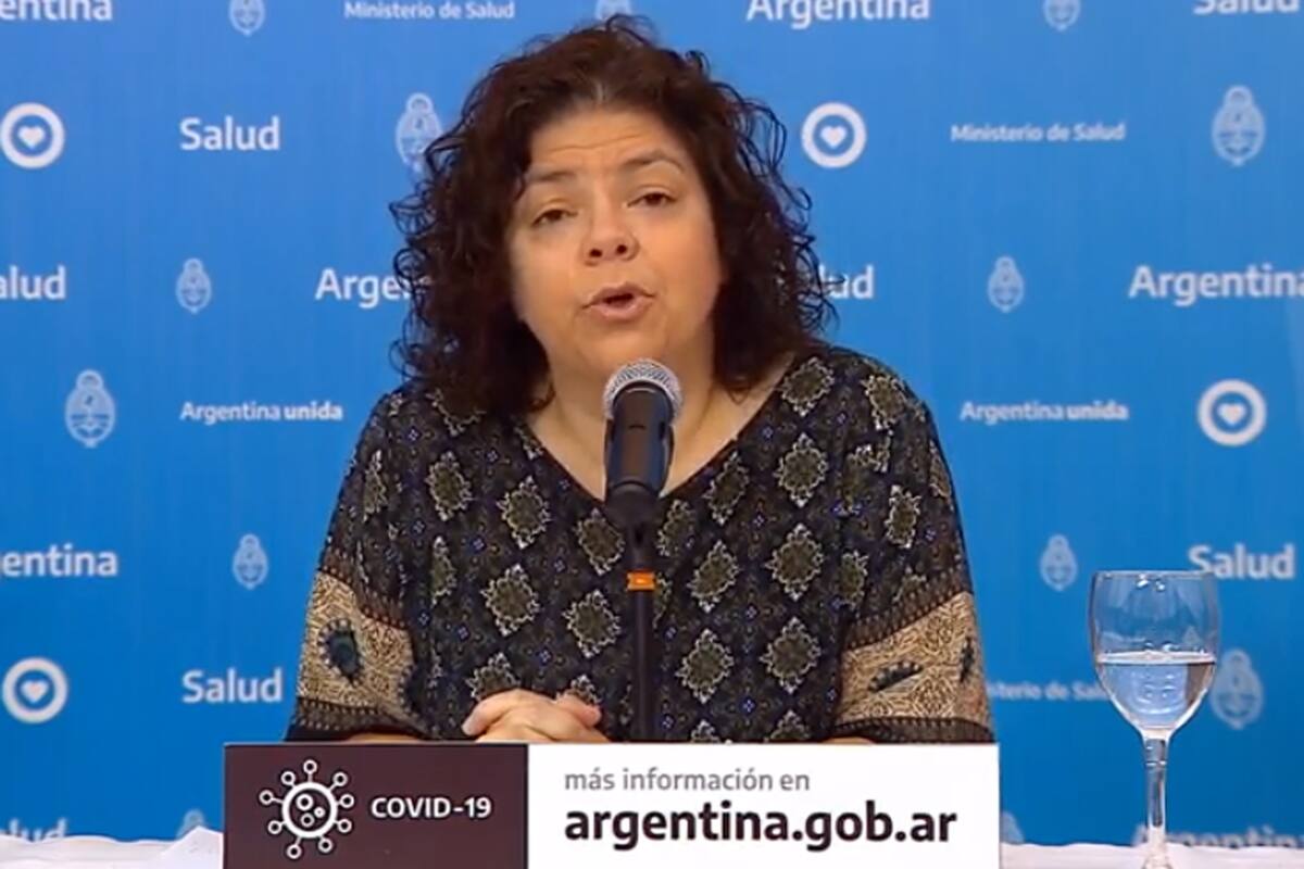 Informe de casos de la Nación,