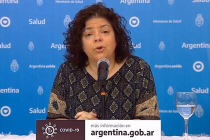 Informe de casos de la Nación,