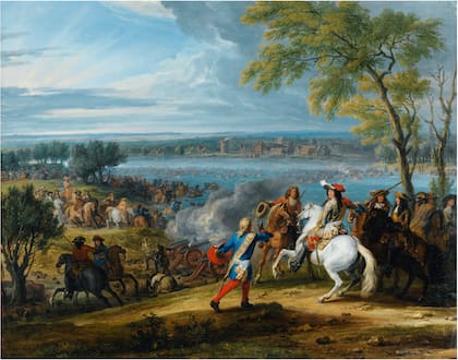 Inglaterra, Francia y los obispados germanos atacaron a los Países Bajos en 1672