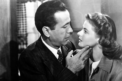Siempre tendremos París: Humphrey Bogart e Ingrid Bergman en Casablanca (1942), de Michael Curtiz