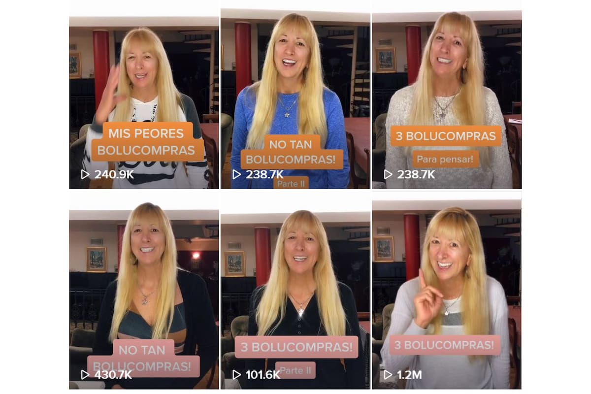 Ingrid Flarre se divierte en TikTok mostrando los utensilios de cocina que compró y que en general no sirven para nada