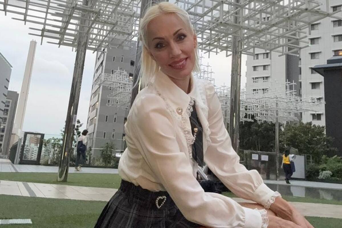 Ingrid Grudke disfruta de unas vacaciones en Japón