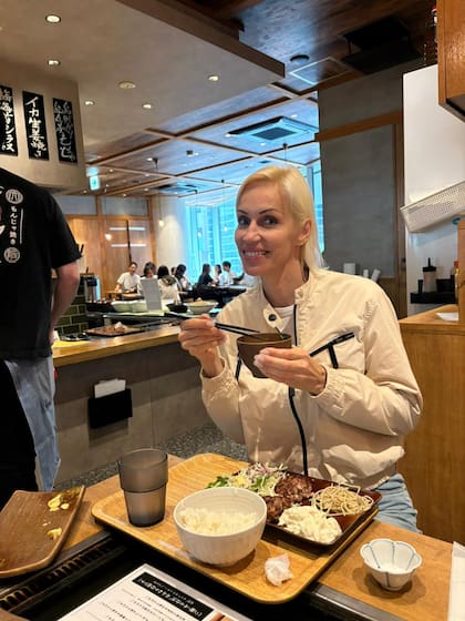 Ingrid Grudke en Japón
