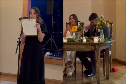 Inicialmente, el joven solo atinó a intentar esconderse debajo de la mesa. (TikTok HopeCareWisbrave)