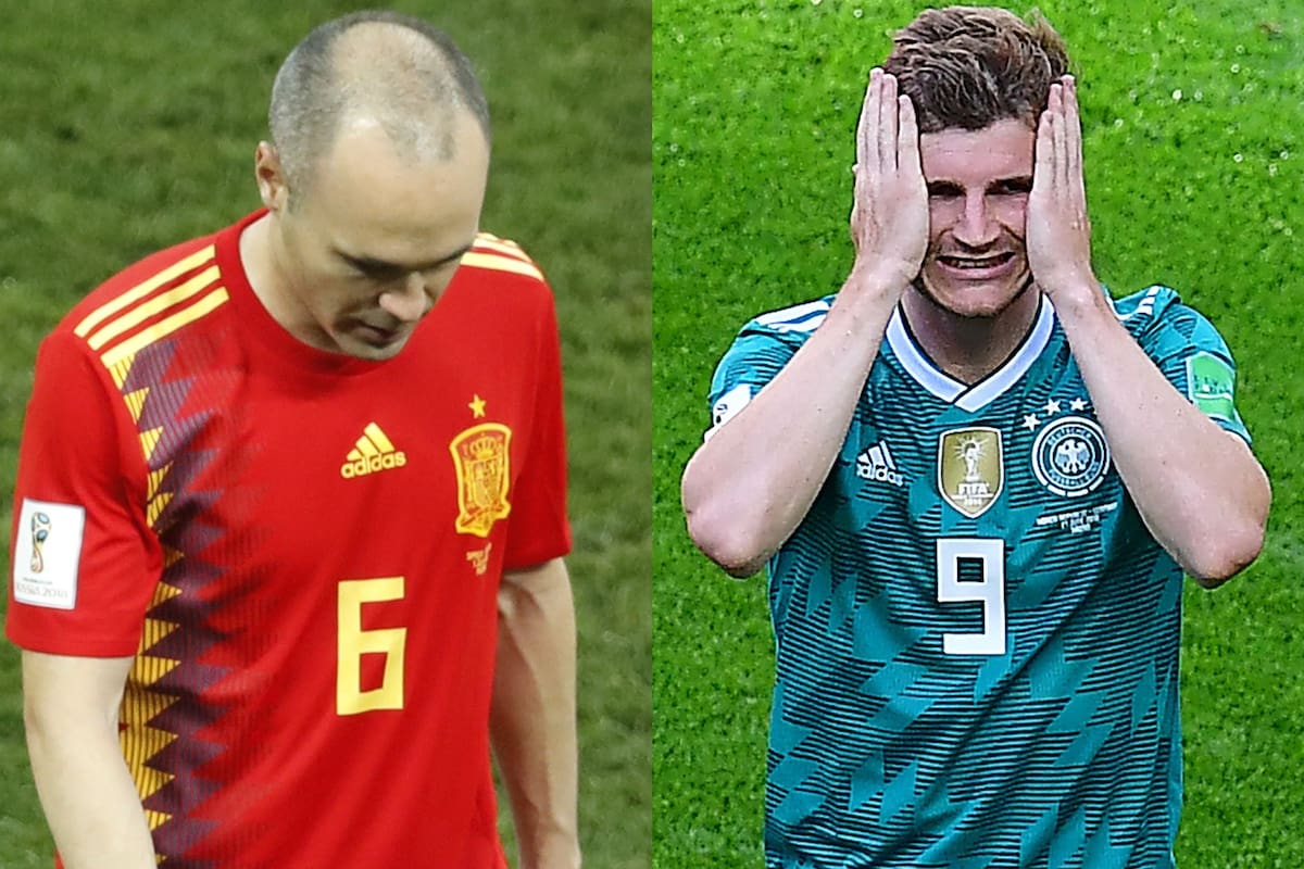 Iniesta y Müller, ídolos y referentes de sus selecciones