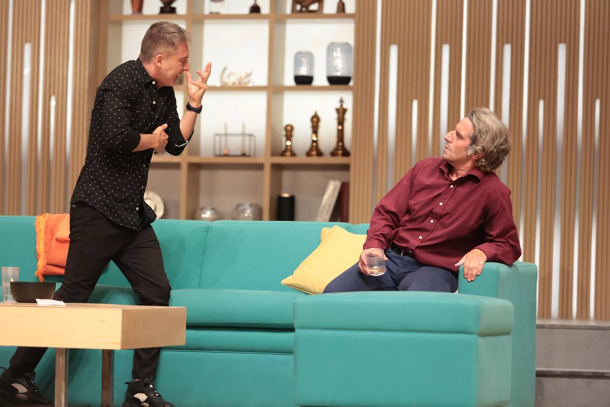 Inmaduros, con Adrian Suar y Diego Peretti, se despide de la calle Corrientes