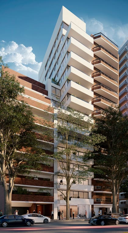Innova Park es un emprendimiento de 14 pisos con semipisos de 2 y 4 ambientes