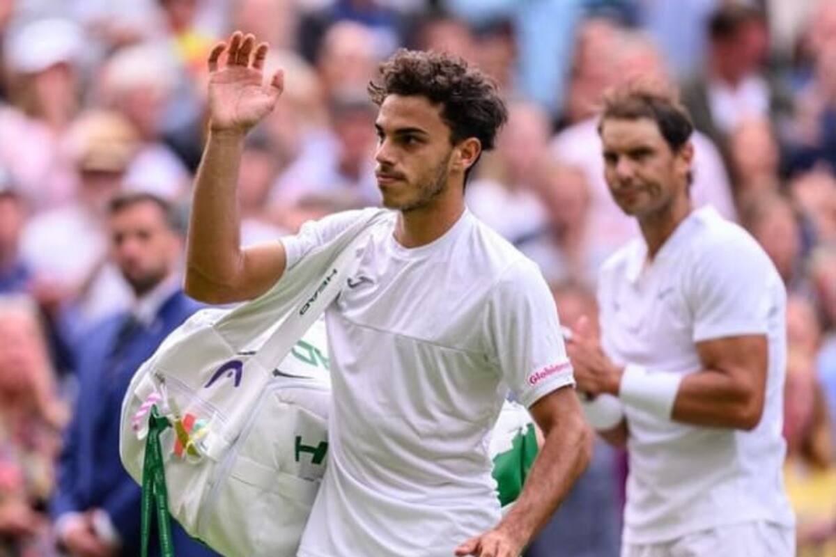 Inolvidable: Francisco Cerúndolo se retira del court central entre aplausos. entre ellos, los de su vencedor, Rafael Nadal