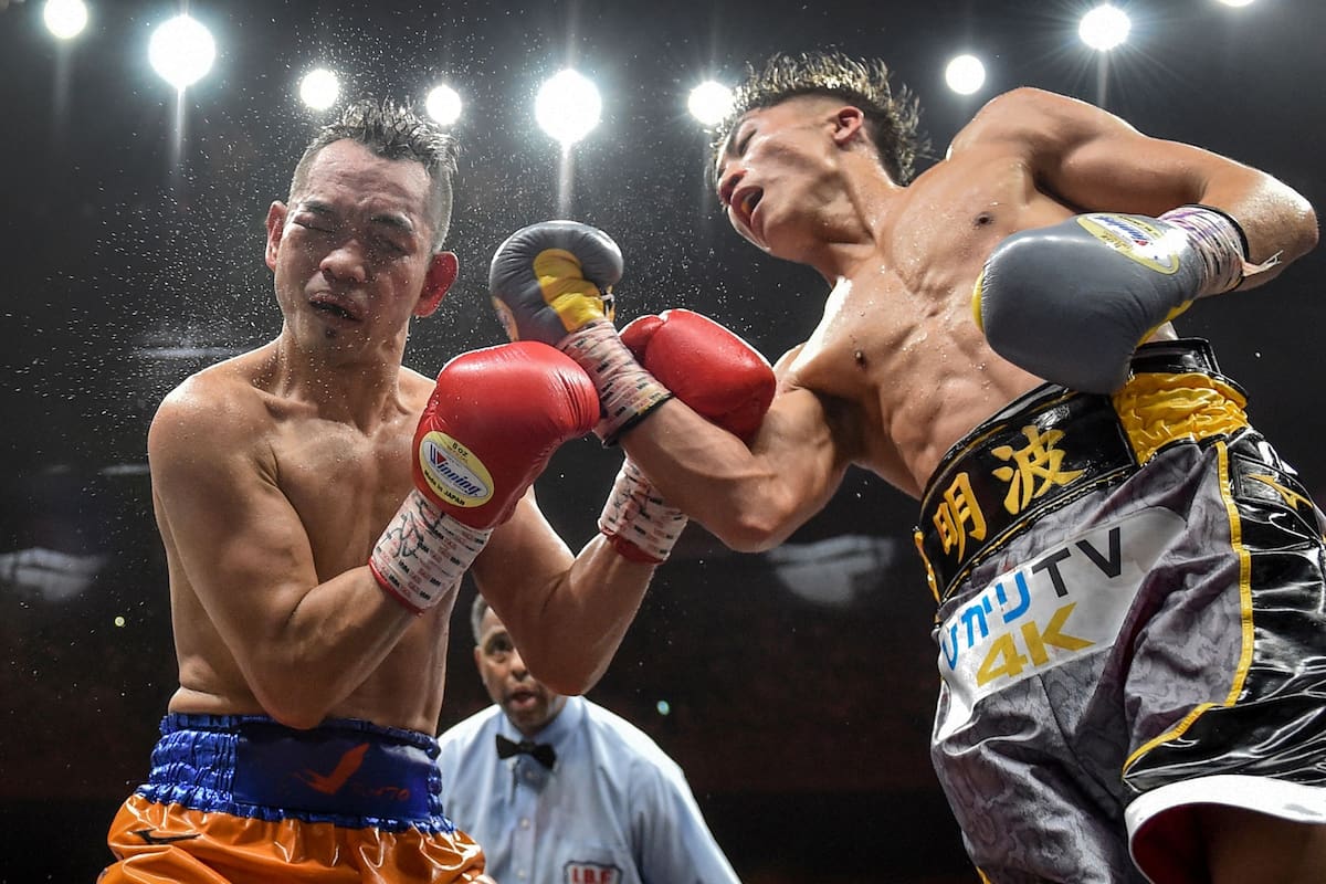 Inoue al ataque, Donaire lo sufre