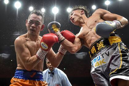 Inoue al ataque, Donaire lo sufre